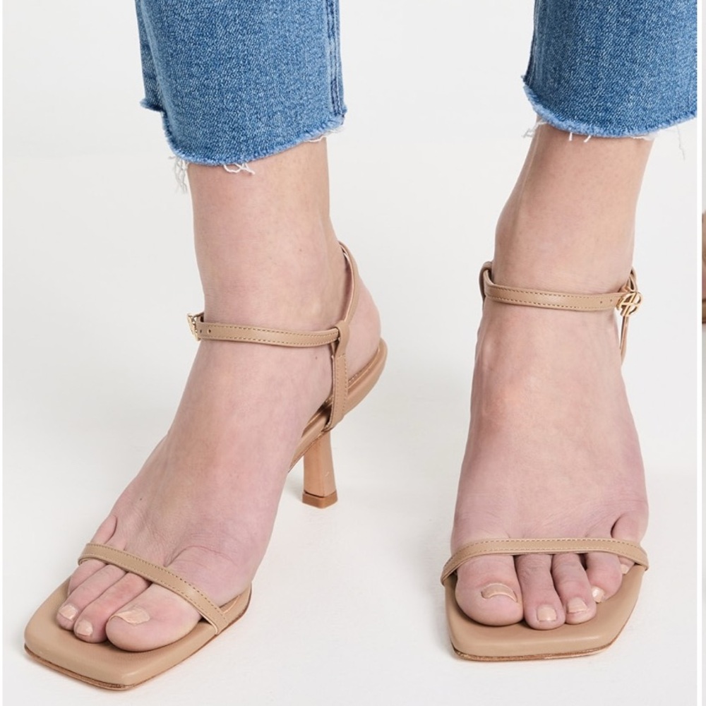 Anine Bing Invisible Sandal - Brown - Picture 2 of 8